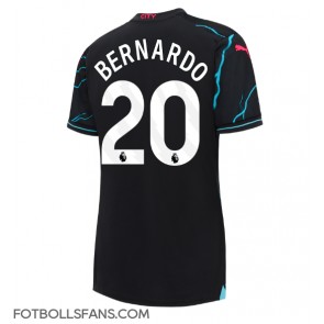 Manchester City Bernardo Silva #20 Replika Tredje Tröja Damer 2023-24 Kortärmad